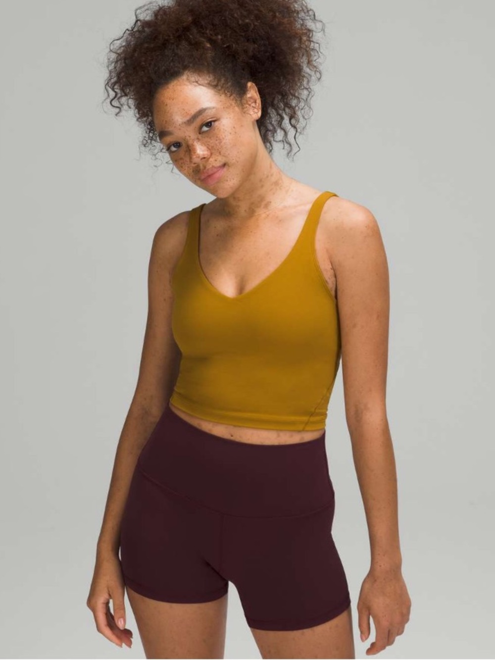 lululemon athletica Align Tank in Gold Spice